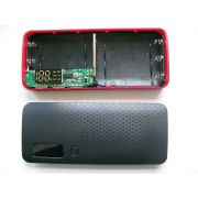 Корпус для внеш. аккумулятора (18650, мах.20 000mAh, на вых. 3 USB)
