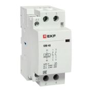 Контактор модульный КМ 40А 2NО (2 мод.) EKF km-2-40-20