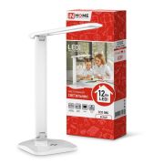 Светильник светодиодный настольный ССО 08Б 12Вт 3000-6500К 600лм сенсор-диммер с адаптером бел. IN HOME 4690612036557