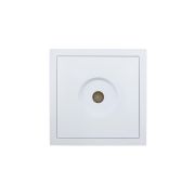 Розетка ТВ оконечная СП ZIMA IP20 бел. LEZARD 704-0288-130